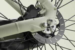 Ebikes Vanmoof S4 and X4 with mechanical lock on rear dropout