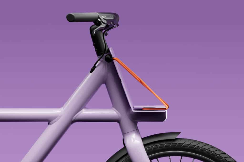 Frame colour Purple Fog for the Vanmoof S4 and X4 ebikes