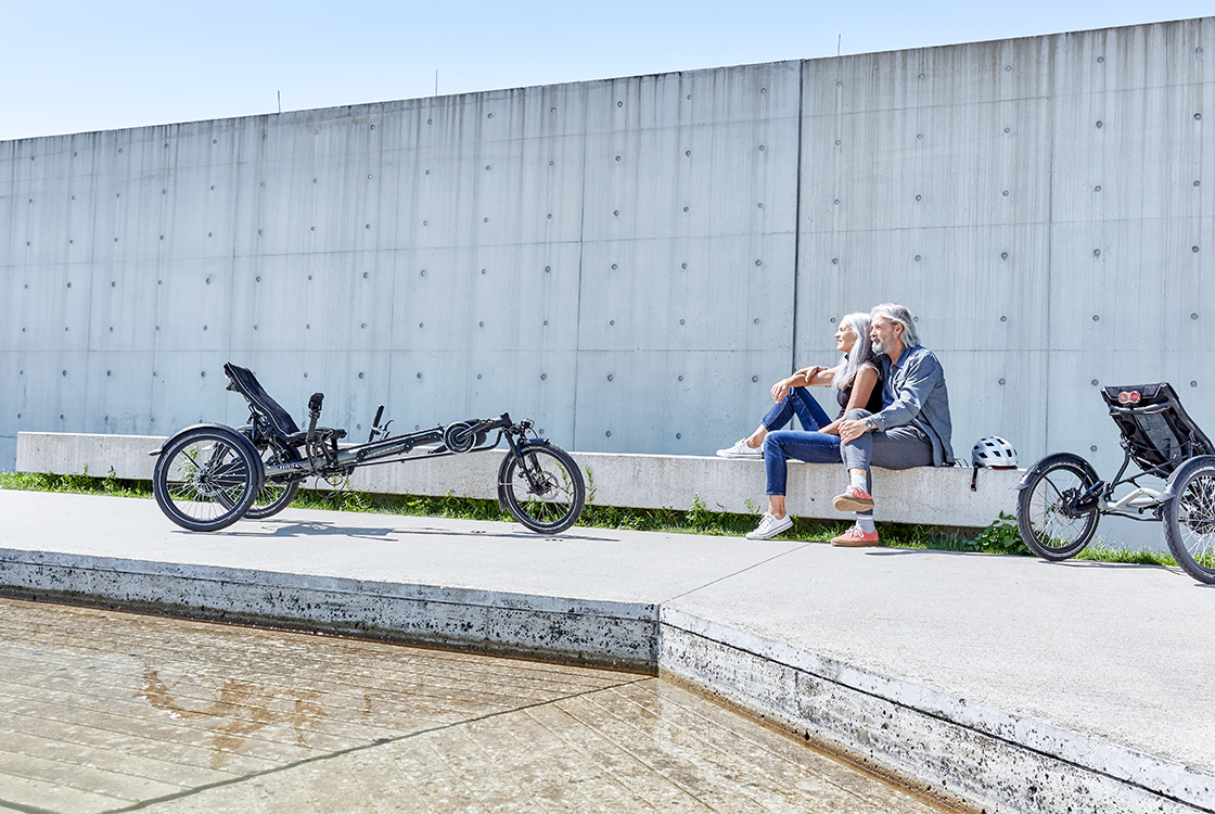 Recumbent ebike clearance