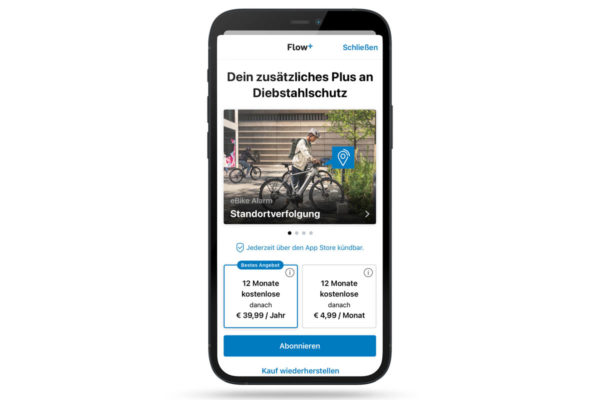 Premium subscription "Flow+" a novelty for the 2024 season for the Bosch Smart System