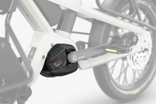 Bosch Cargo Line motor on the Ca Go CS e-cargo bike