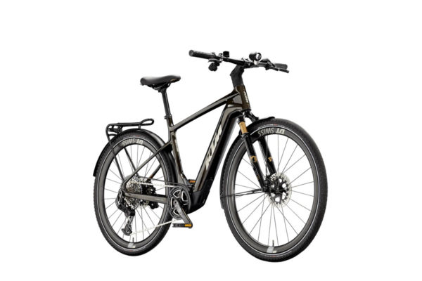 KTM Macina Sport SX Prime ebike with angled view from the front