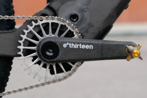 e*thirteen crankarms on the Scott Lumen Ride 900 SL ebike by Dangerholm