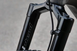 Intend suspension fork on the Scott Lumen Ride 900 SL ebike by Dangerholm