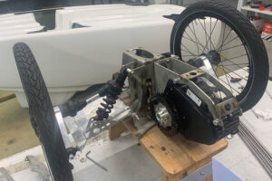 Motor of the Katanga VM45 ebike