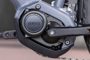 Yamaha PW-C2 motor mounted in an ebike