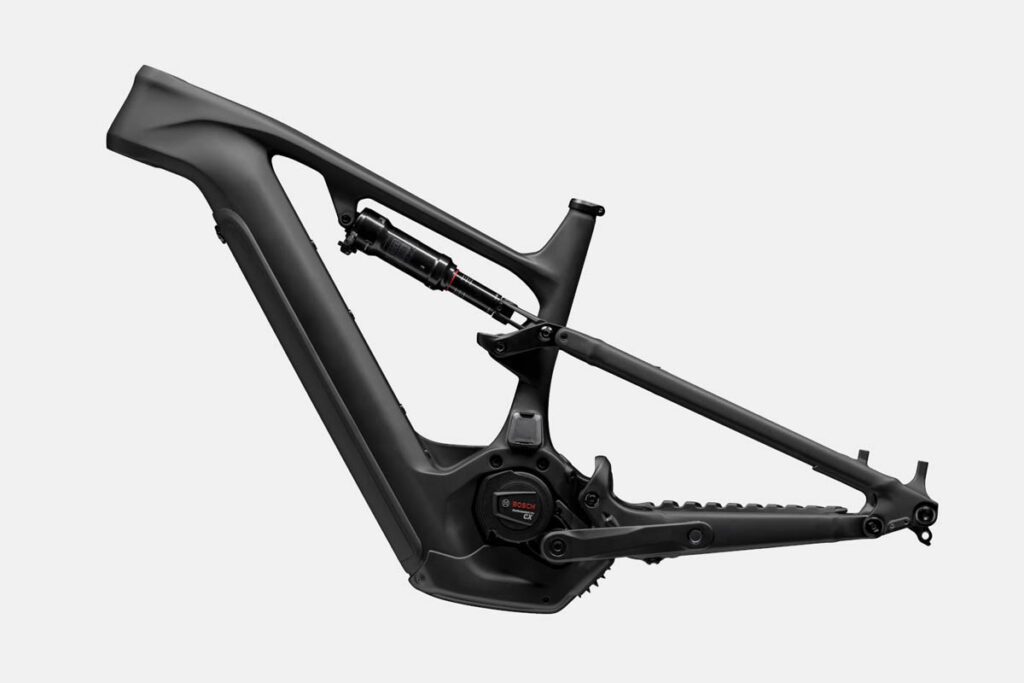 Frame made of carbon and aluminium of the Cannondale Moterra Neo Lab71 ebike