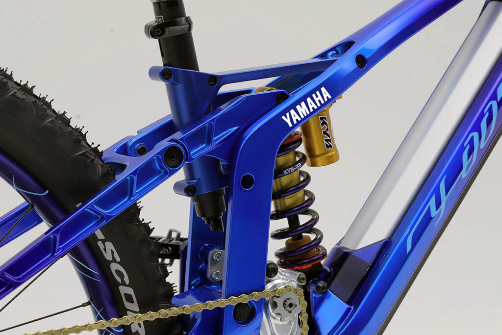 Shock of the Yamaha Y-00Z MTB concept model ebike