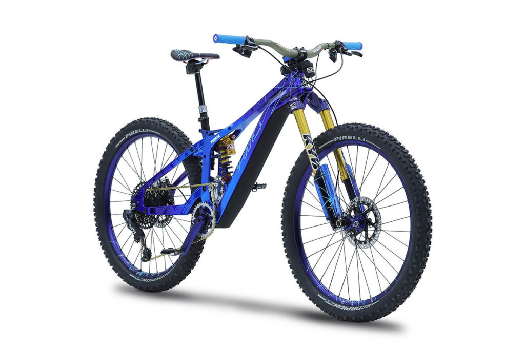 Yamaha Y-00Z MTB concept model ebike in side view