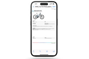 Theft report as an update for the Bosch eBike Flow app