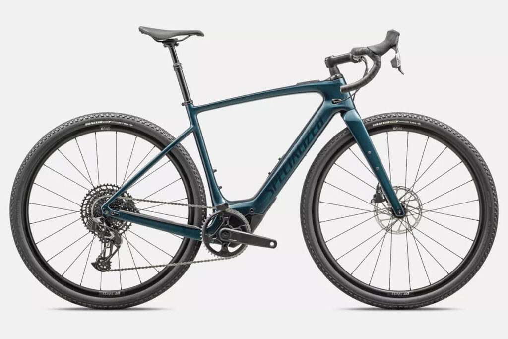 Specialized Turbo Creo 2 Comp ebike in the colour Deep Lake Metallic