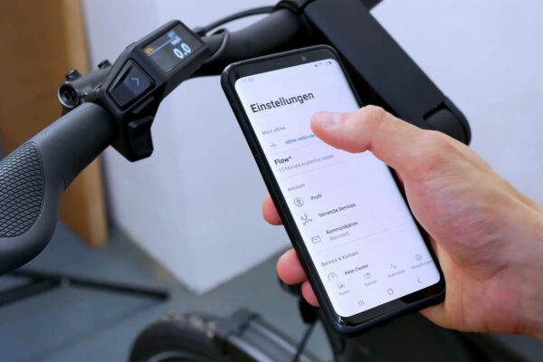 Setting up the Bosch Purion 200 control unit in the Bosch eBike Flow app