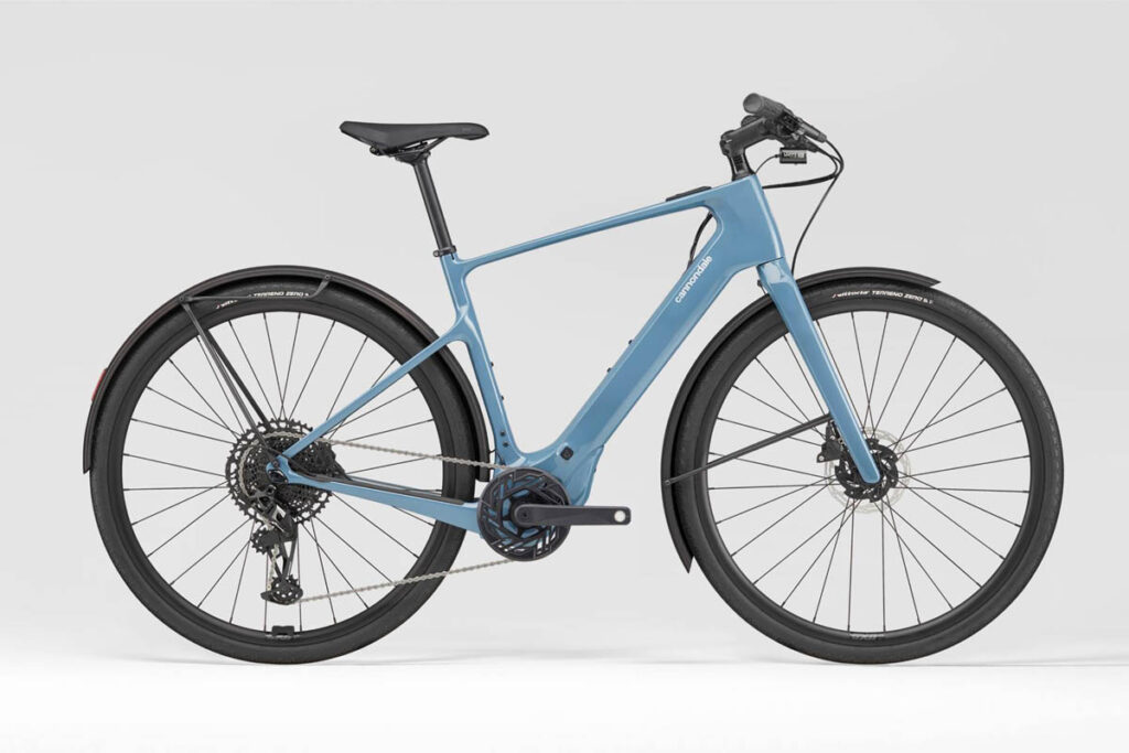 Cannondale Tesoro Neo Carbon 2 ebike in the colour Storm Cloud