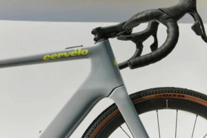 Cables completely routed in the frame on the Cervélo Rouvida ebike