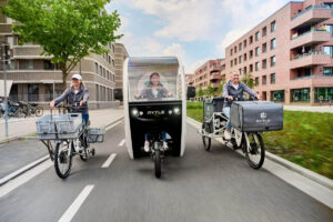 Various e-cargo bikes from the manufacturer Rytle