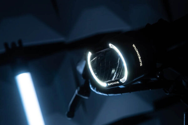 Light signature of the Supernova M99 Pro 2 ebike headlight