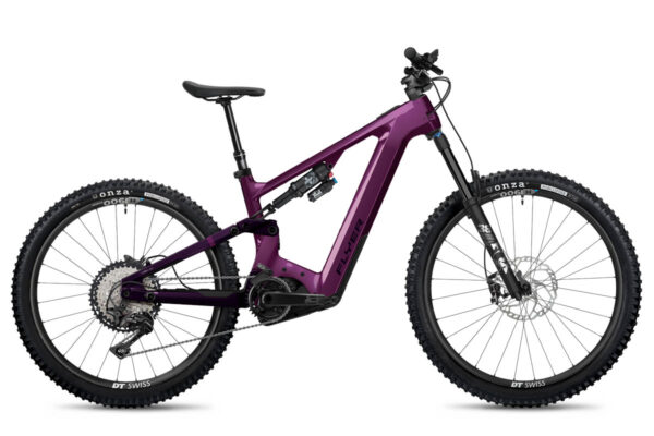 Flyer Uproc X ebike in the colour Deep Purple Gloss