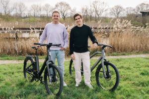 Co-founders Adrien Roose (left) and Tanguy Goretti from Cowboy