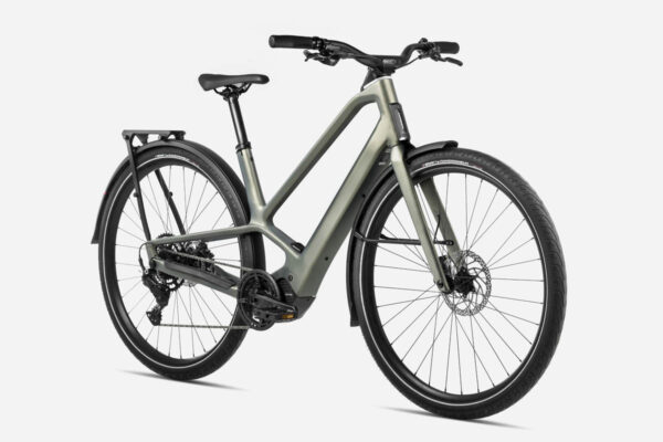 Orbea Diem 30 ebike in the colour Spaceship Green Matt