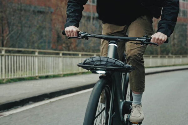 Front headlight on the Orbea Diem ebike