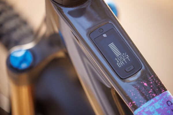 Display integrated into the top tube on the Scott Voltage eRide ebike