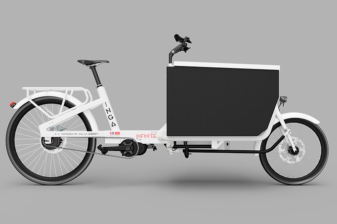 Infinite INGA solar cargo ebike