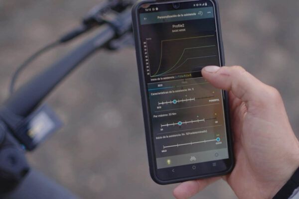 Shimano e-Tube app for the Orbea Rise ebike