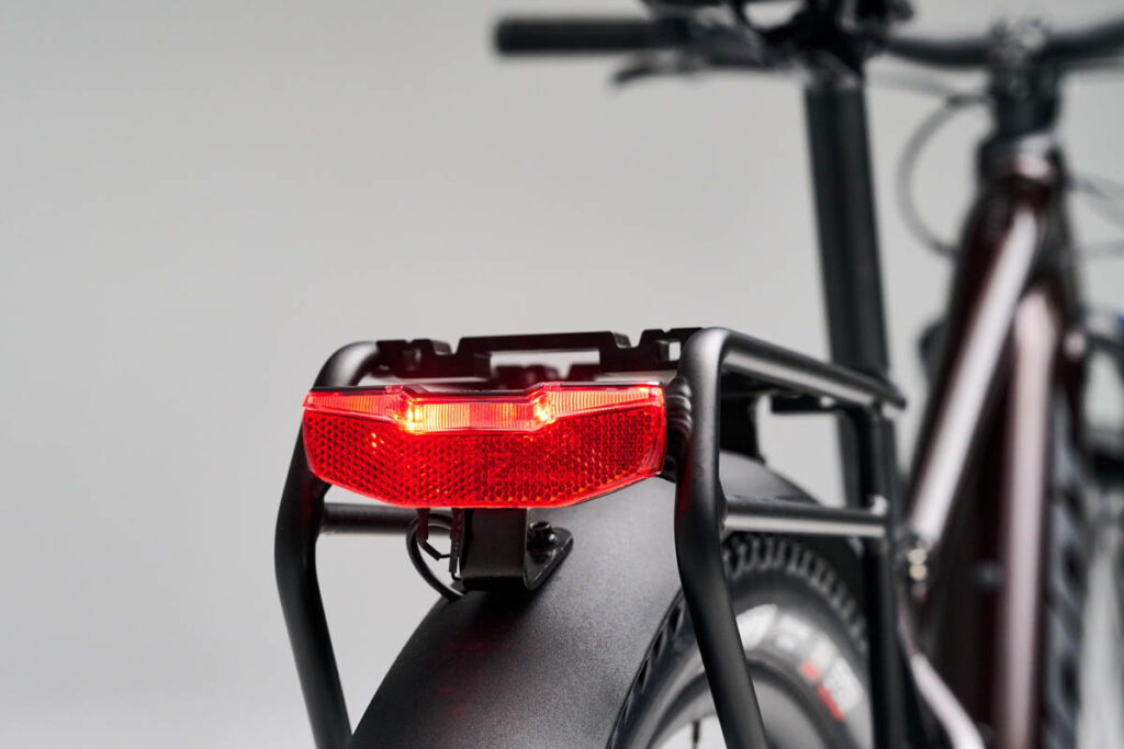 Tail light on the Giant Fathom E+ EX ebike