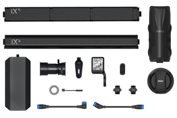 Components of the Mahle X30 ebike drive