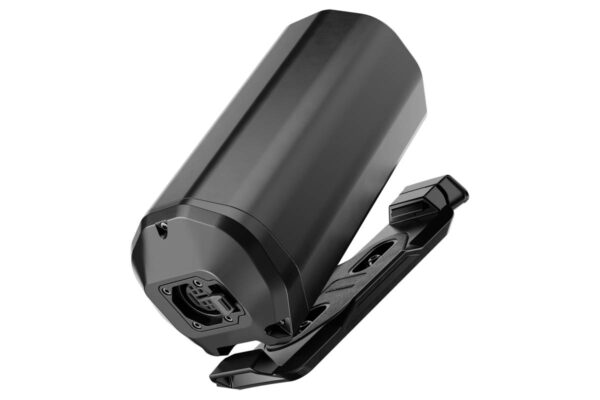 Range extender including mounting plate for ebikes featuring Sram Eagle Powertrain