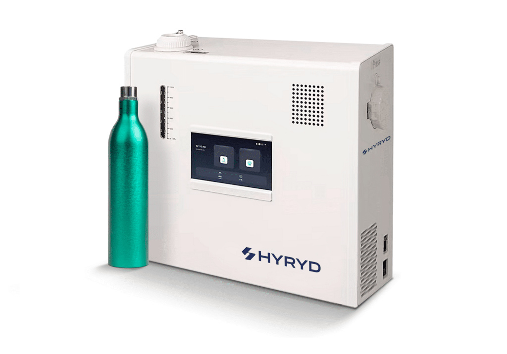 At home hydrogen generator by Hydroride for domestic plugs