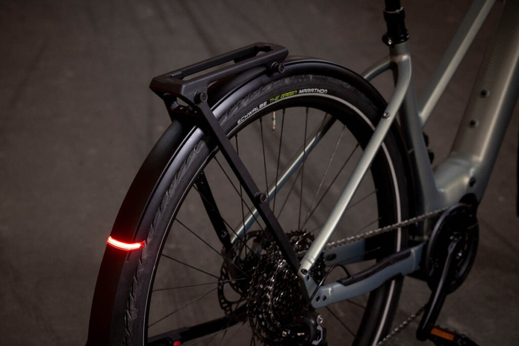 Tail light on the Orbea Kemen ebike for the 2025 season