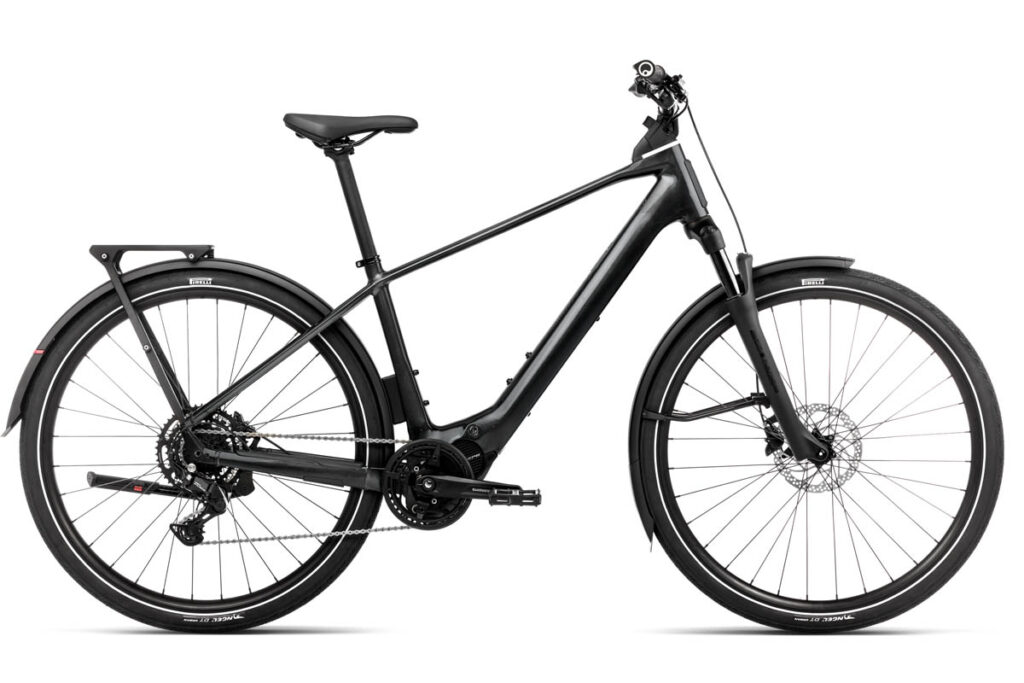 Orbea Kemen Tour ebike in the colour Diamond Black