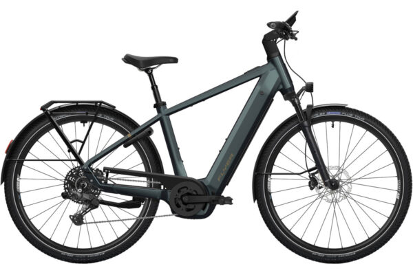 Flyer Gotour ebike in Midnight Blue Gloss featuring a diamond frame