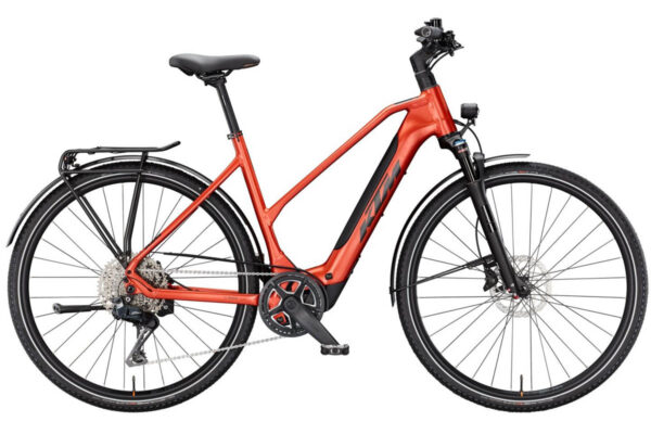 KTM Macina Sport SX 10 ebike featuring a mid-step frame for the 2025 season