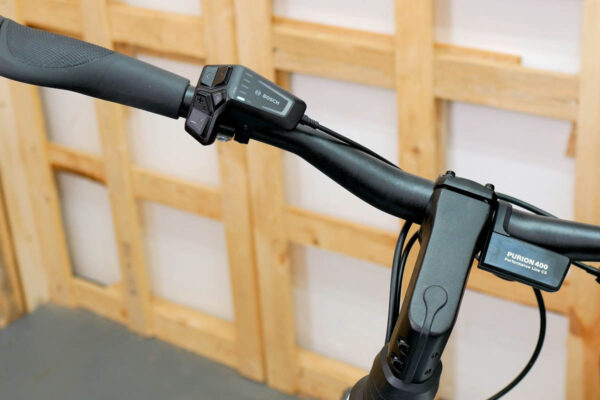 Successfully installed Bosch Purion 400 display on an ebike featuring the Bosch Smart System