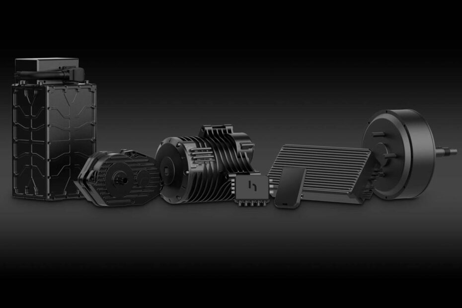 Components for modular drive systems from Helius Drive