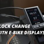 clock change with e-bike displays