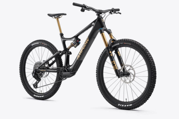 Amflow PL Carbon Pro ebike in the colour Cosmos Black