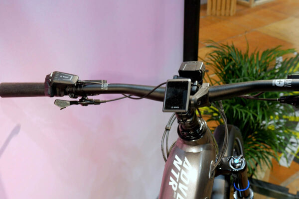 Cockpit on the Haibike Adventr ebike for the 2025 season