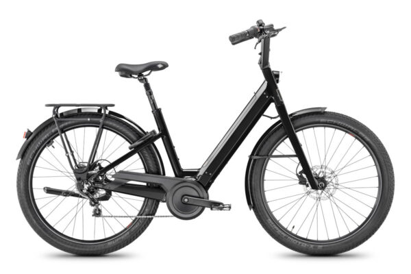 Moustache Lundi 27 ebike for the 2025 season in the colour Black Glossy