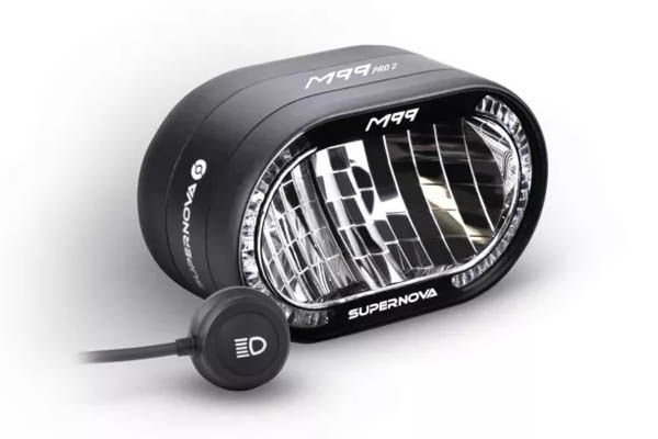 Supernova M99 Pro 2 headlight for ebikes