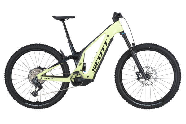 Scott Patron ST eRide 900 RC ebike for the 2025 season in the colour Luminary Green/Swirly Black