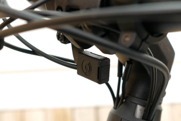 Charging port Supernova USB-C Charger for ebikes installed with universal clamp