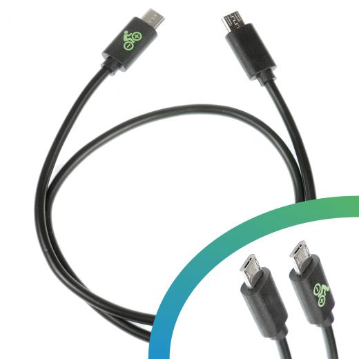 Werkgever Nauwgezet lawaai E-Bike USB charging cable Micro B - Micro B | Ebike24