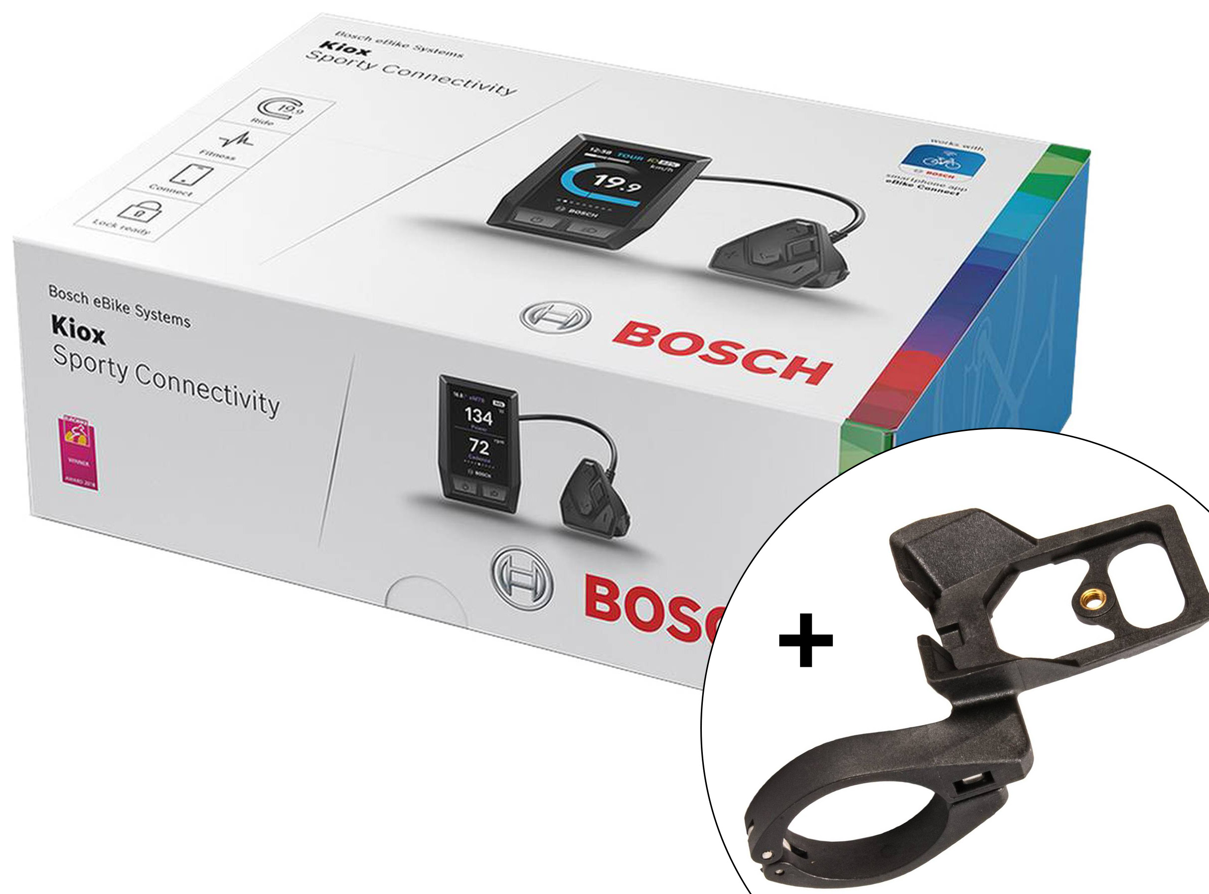 2x BROTECT Flex Matte Full-Cover Displayschutzfolie für Bosch Kiox 500